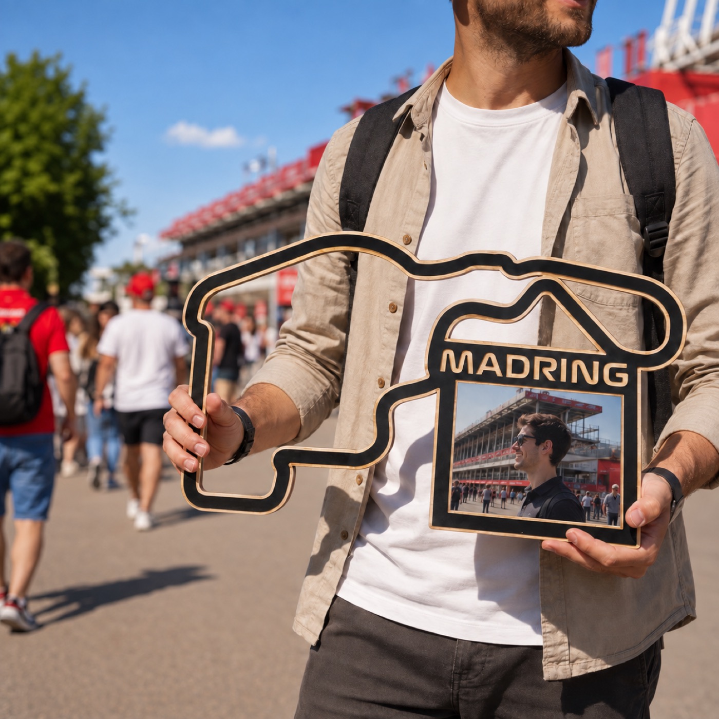 Circuito de Madrid en madera