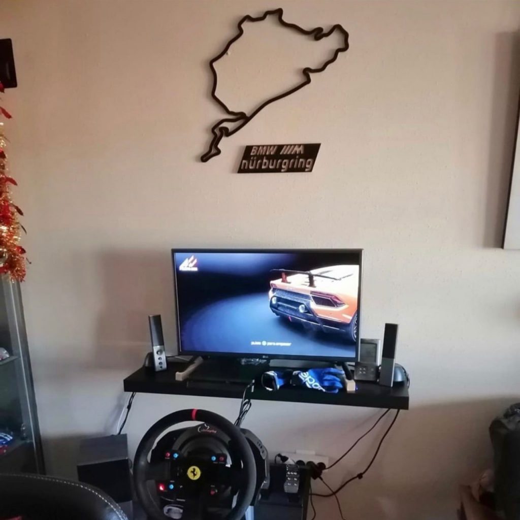 maqueta nurburgring decoracion