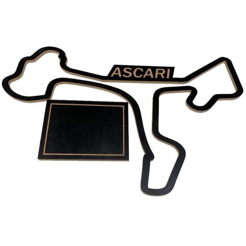 circuito de ascari de madera
