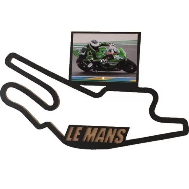 Circuito de Lemans Motogp Francia Madera