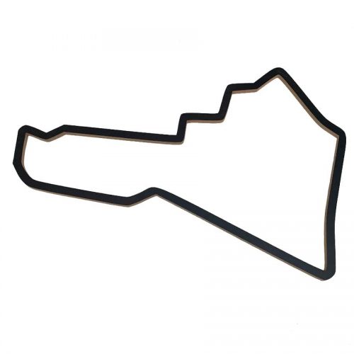 Circuito bañeza madera trazado