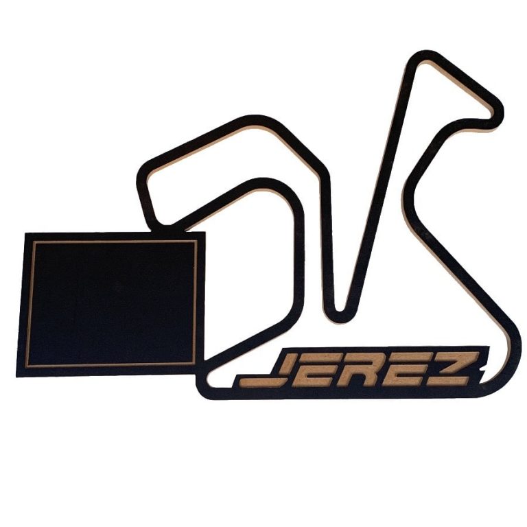 circuito de jerez en madera