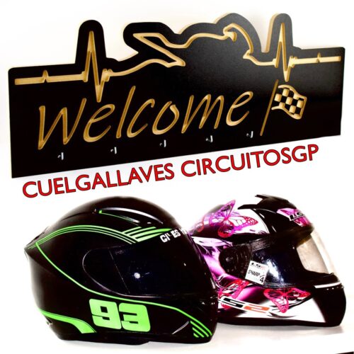 cuelga llaves motogp circuitos madera