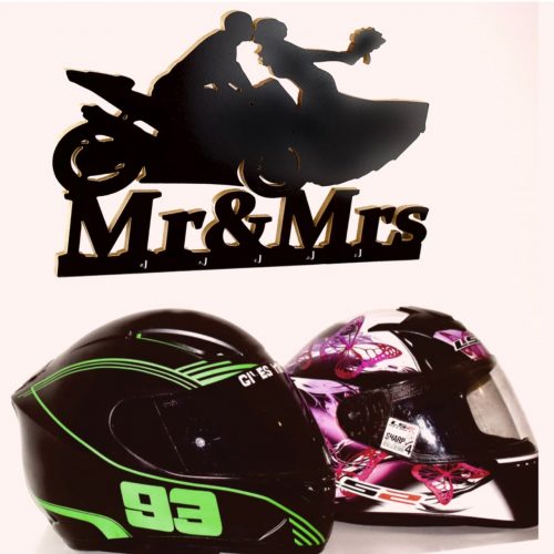 cuelga llaves pareja circuitos gp moteros