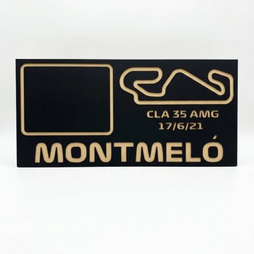 placa de recuerdo montmelo circuito